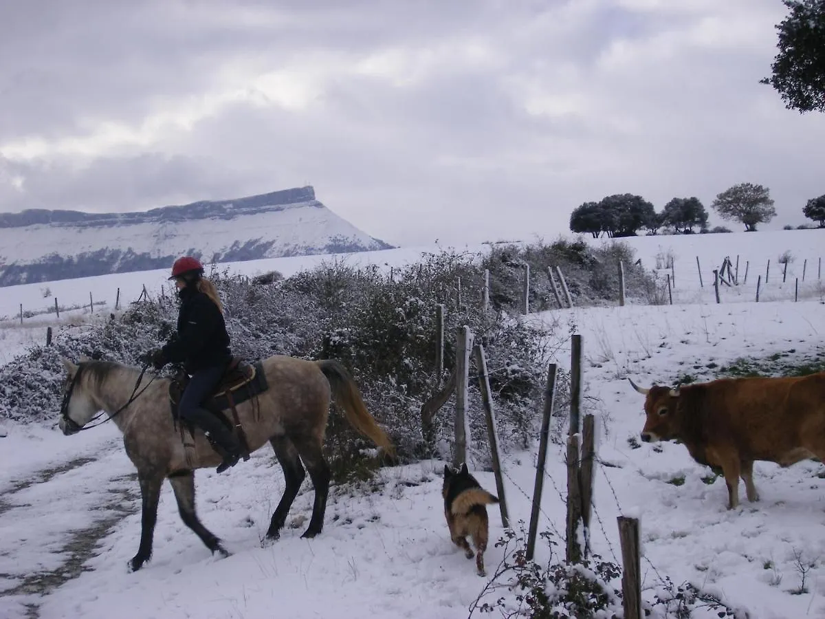 Casa Rural El Ribero I Llanteno Séjour à la ferme